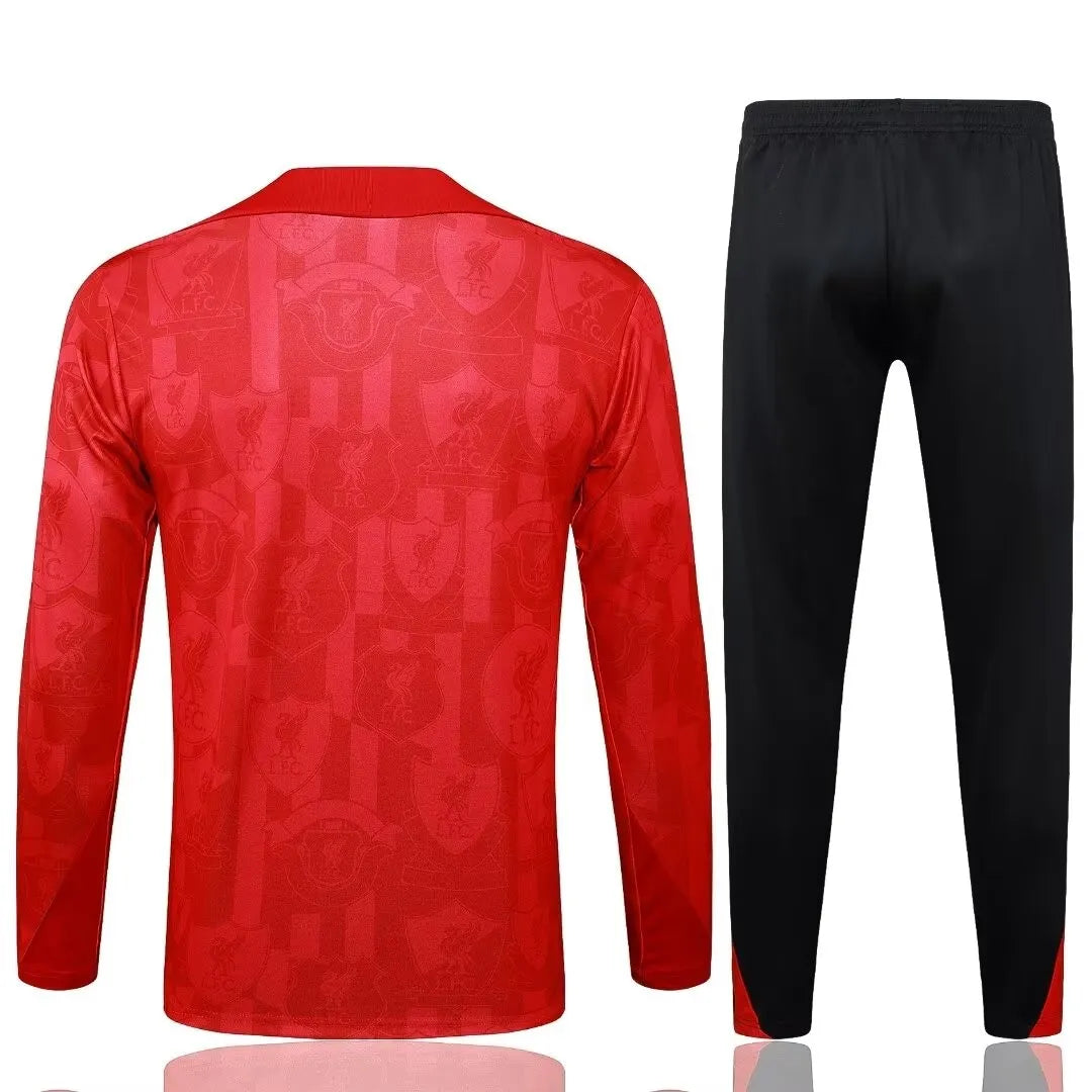 Mens Liverpool Training Suit Red 2024/25