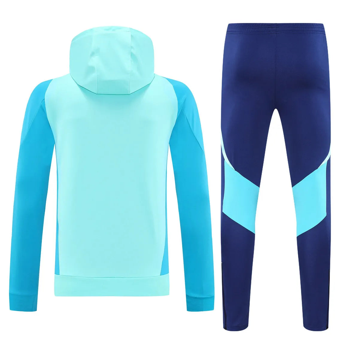 Flamengo Hoodie Sweatshirt + Pants Training Suit Light Blue 2025/26