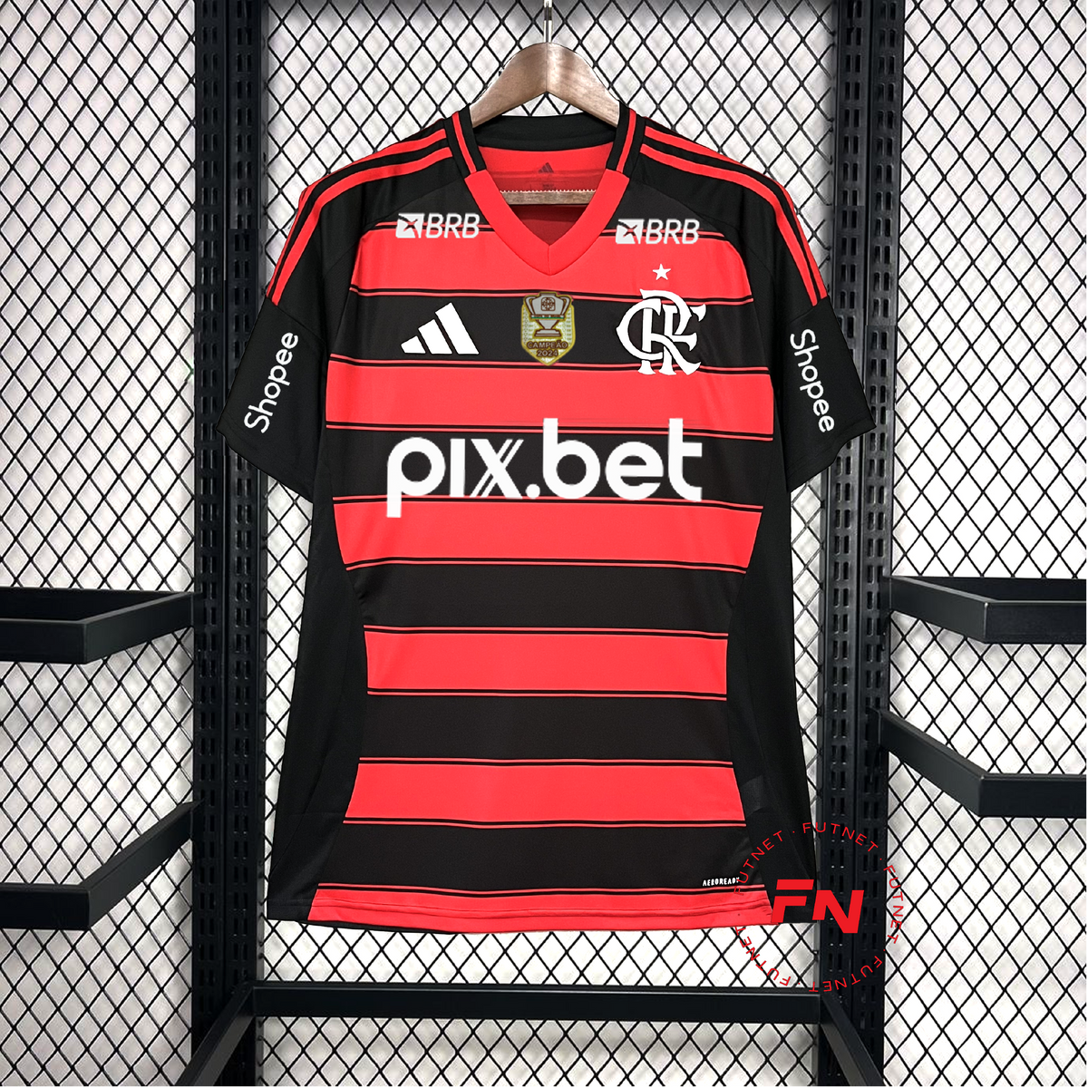 Flamengo 2025/26 Home Full Sponsor - Patch Copa do Brasil 2024