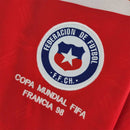 Chile Retro 1998 Home Long Sleeve Jersey