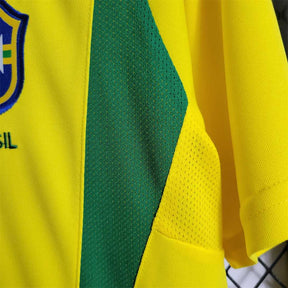 Brazil Retro Home 2002 Jersey