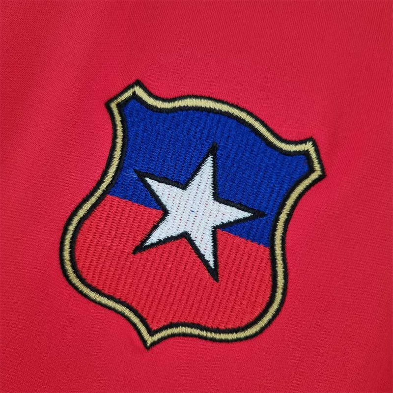 Chile Retro 1982 Home Long Sleeve Jersey