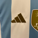 Argentina Home Kids Kit 2024 - Patch Fifa World Champions 2022