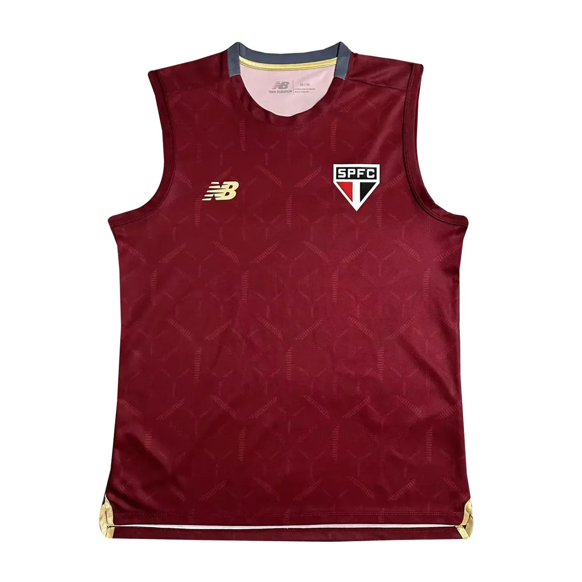 Sao Paulo Burgundy Singlet 2025/26