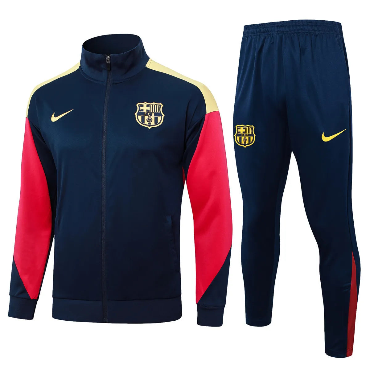 Mens Barcelona Jacket + Pants Training Suit Royal 2024/25