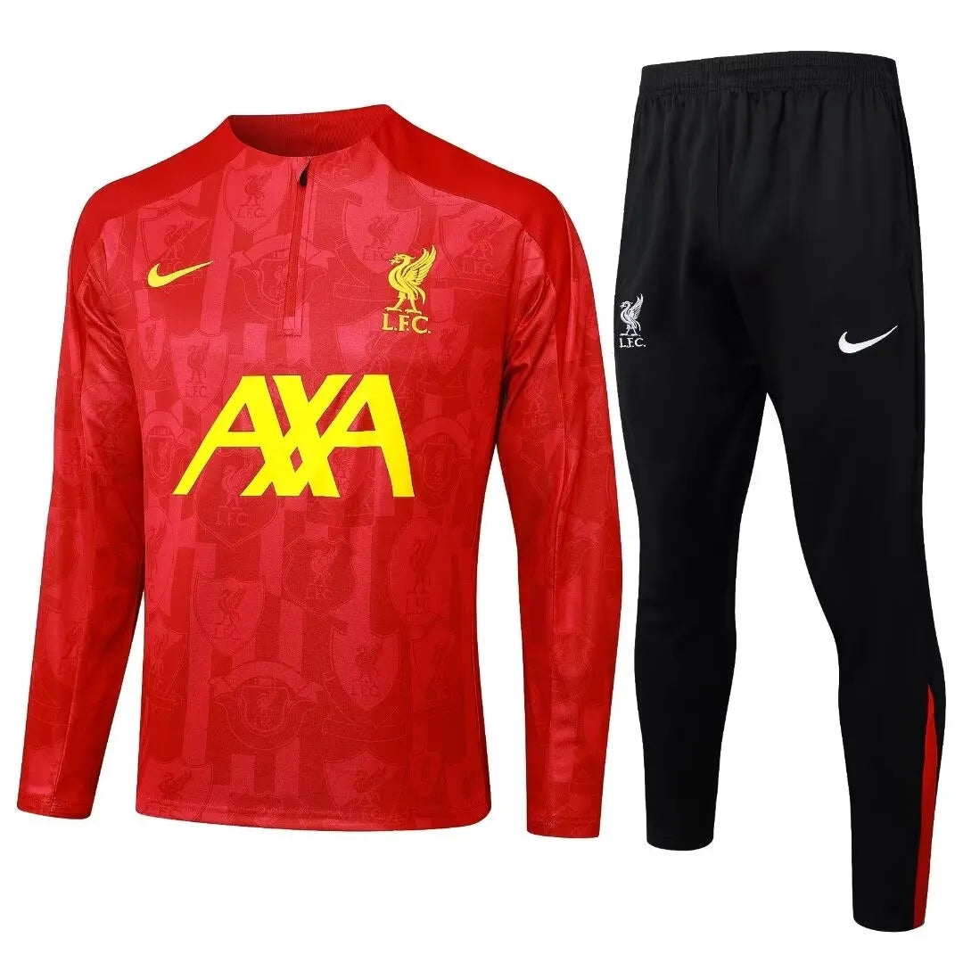 Mens Liverpool Training Suit Red 2024/25