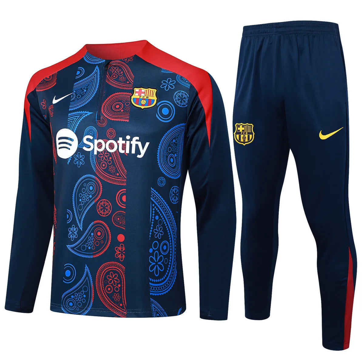 Mens Barcelona Training Suit Royal 2024/25