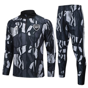 Mens Arsenal Training Suit Black 2024/25