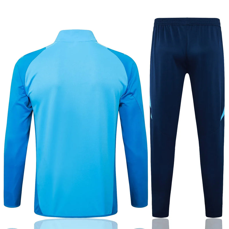 Flamengo Jacket + Pants Training Suit Light Blue 2025/26