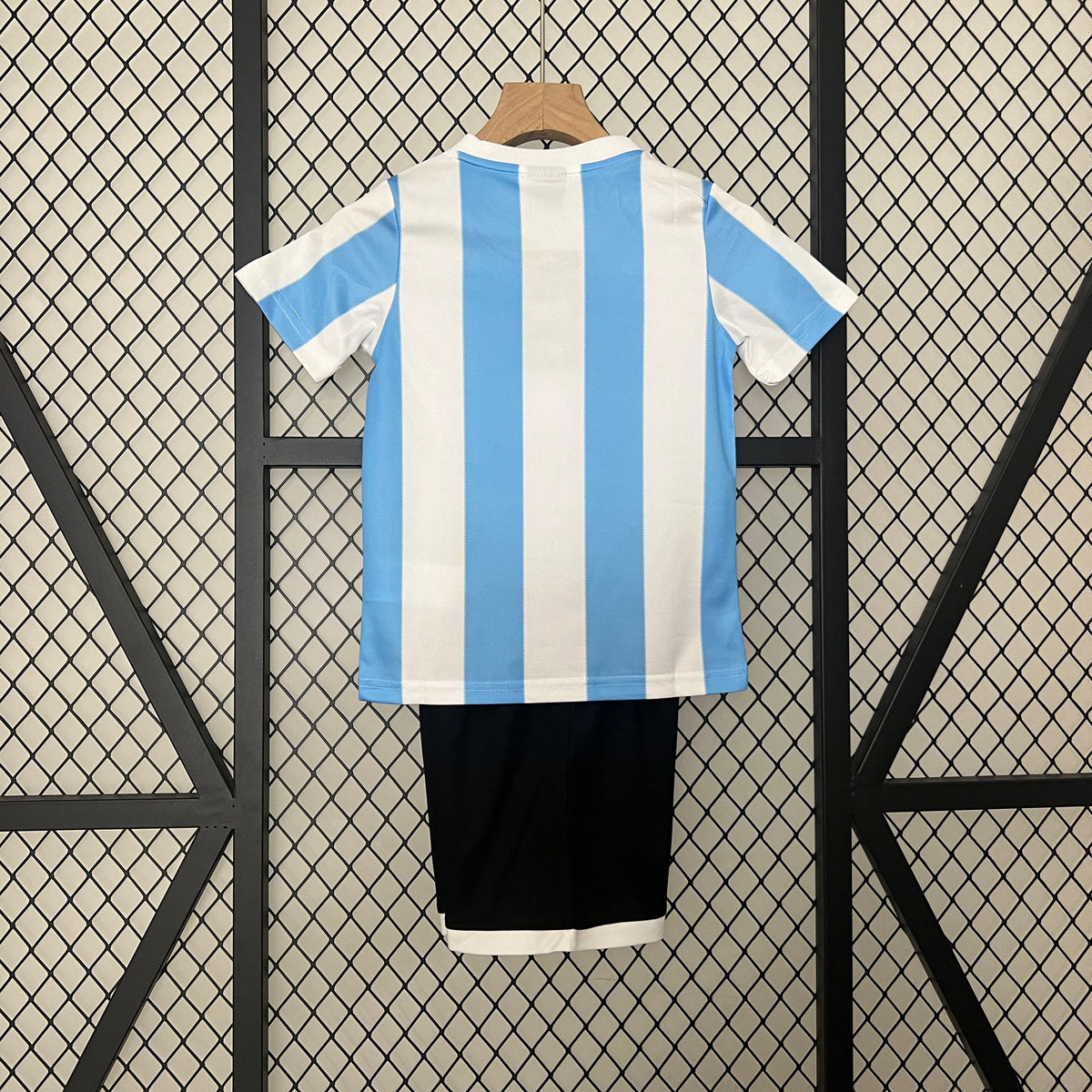 Argentina Home Retro 1986 Kids Kit - Le Coq Sportifit