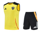 Atletico Mineiro Training Singlet Suit Yellow Kit 2025/26