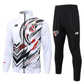 Sao Paulo FC Jacket + Pants Training Suit White 2025/26