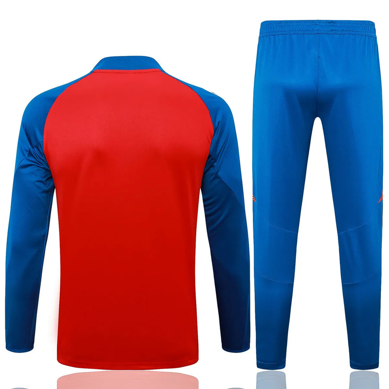 Mens Spain Training Suit Red 2024/25