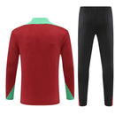 Mens Portugal Training Suit Red 2024