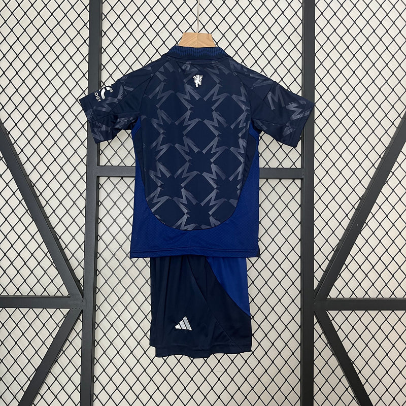 Kit Kids Manchester United Away Jersey 2024/25