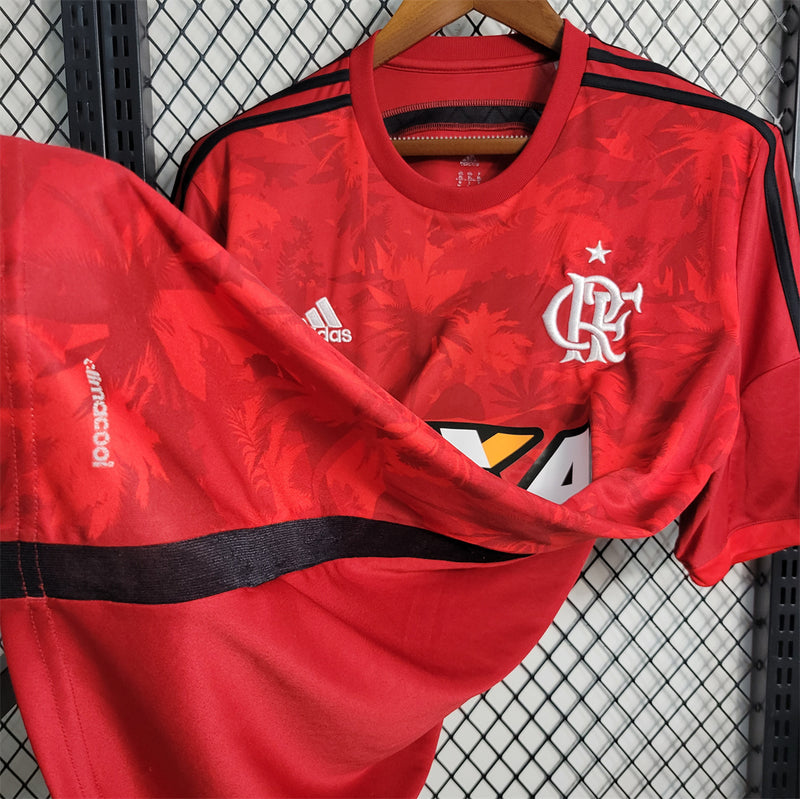 Flamengo Retro Soccer Jersey Red 2014