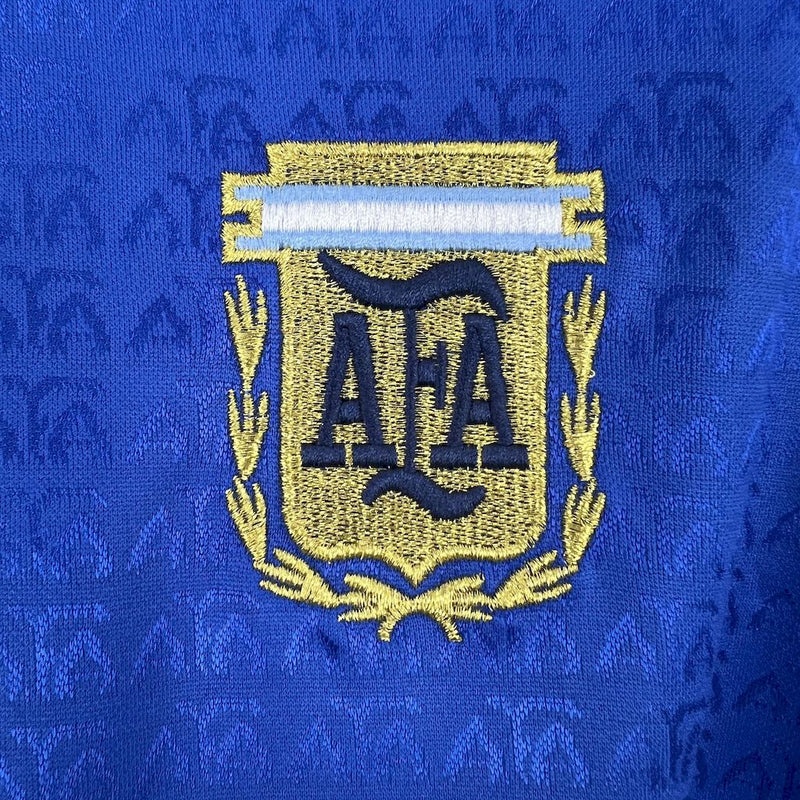 Argentina 1994 World Cup Away Retro Jersey