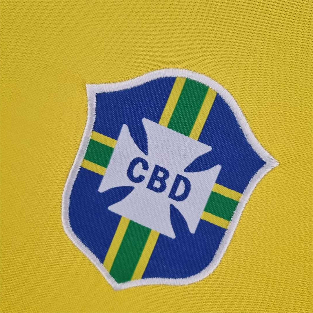 Brazil Retro Home Jersey 1970