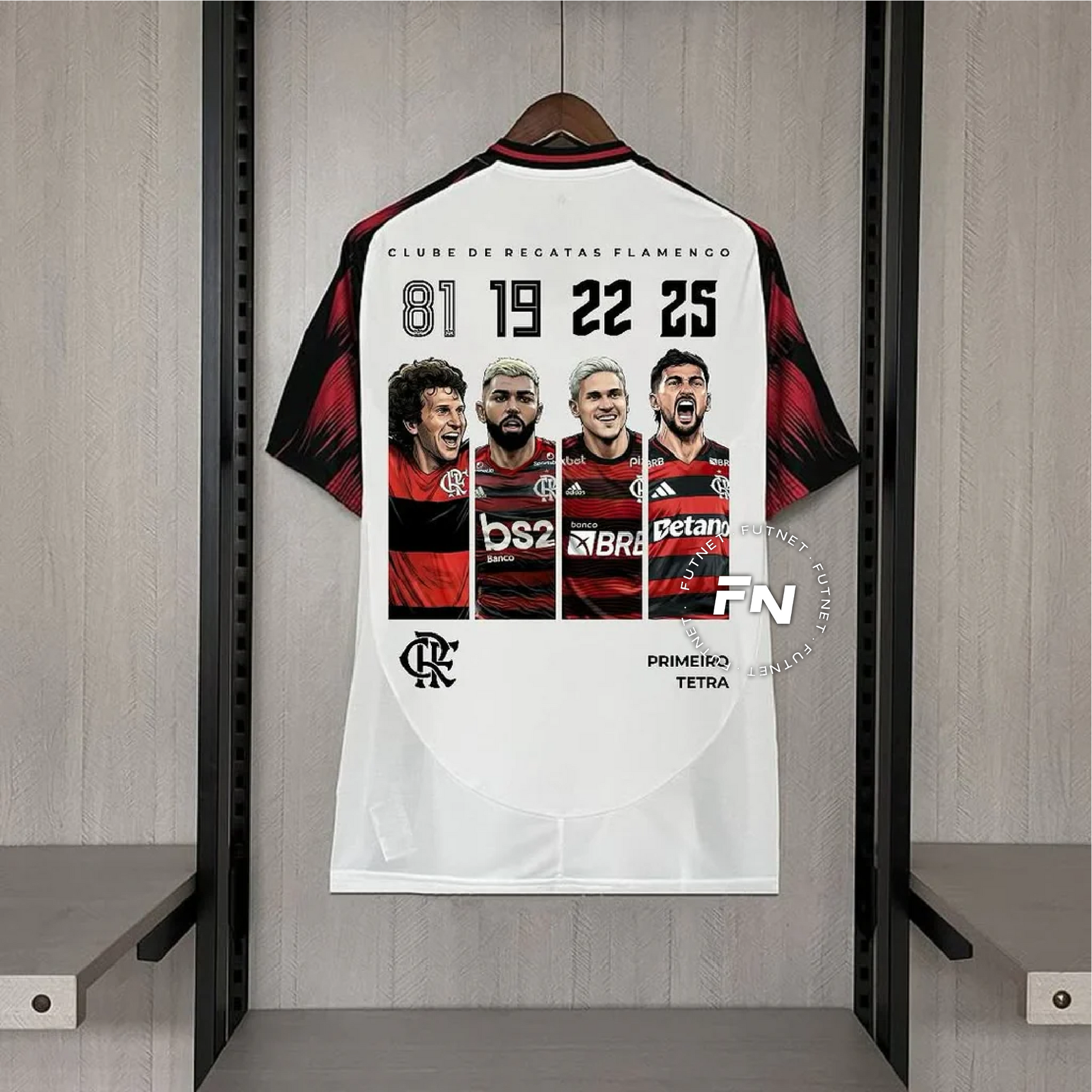 Flamengo 2025/26 II Away Fan Version - Custom Primeiro Tetra