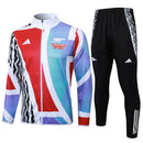 Mens Arsenal Jacket + Pants Training Suit Tri-Color 2024/25