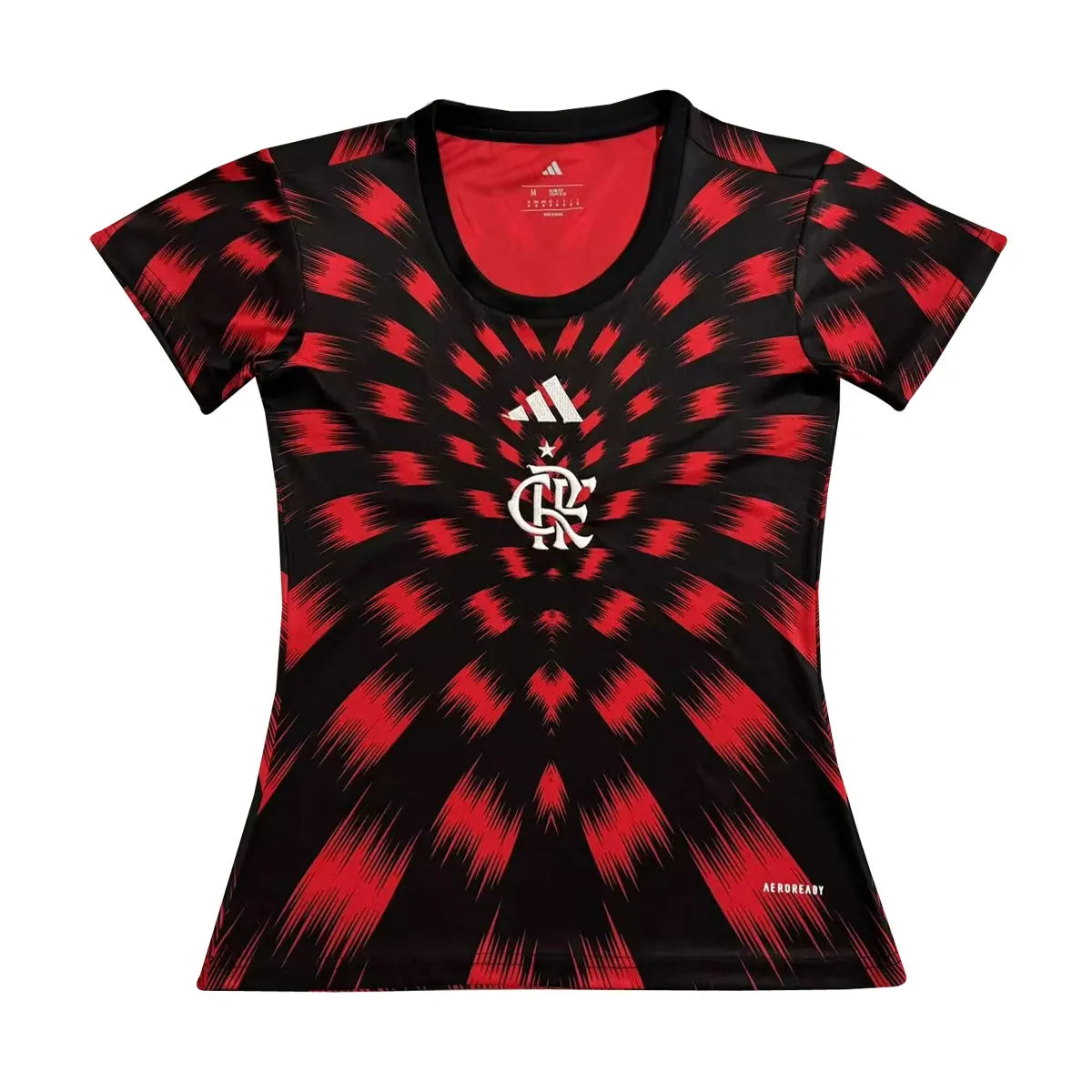 Womens Flamengo Short Training Leopard Red Jersey 2025/26