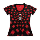Womens Flamengo Short Training Leopard Red Jersey 2025/26