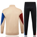 Mens Barcelona Jacket + Pants Training Suit Gold 2024/25