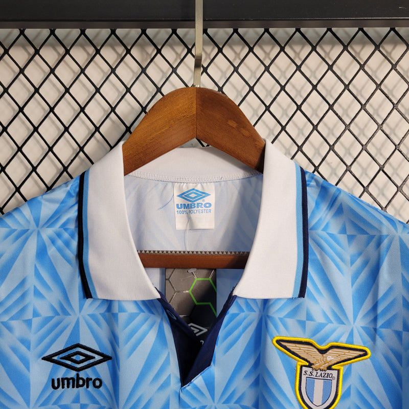 Lazio 1991 I Home Jersey - Retro Version