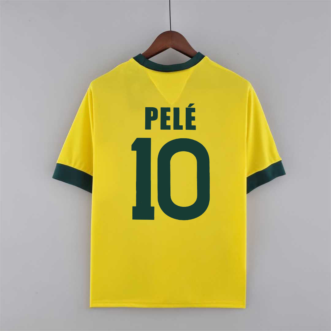 Brazil Retro Home Jersey 1970