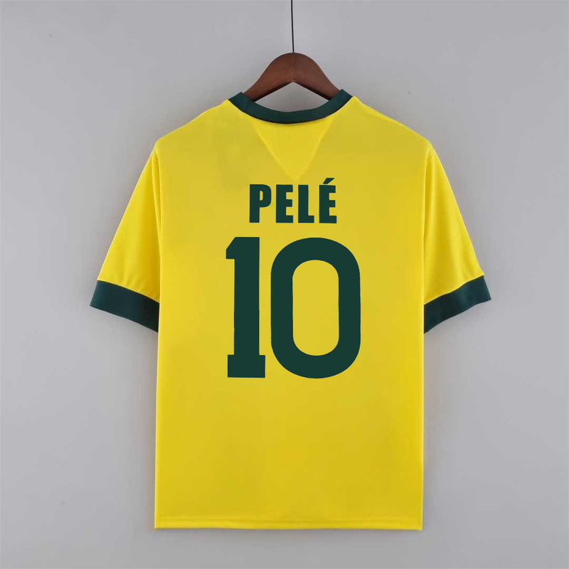 Brazil Retro Home Jersey 1970