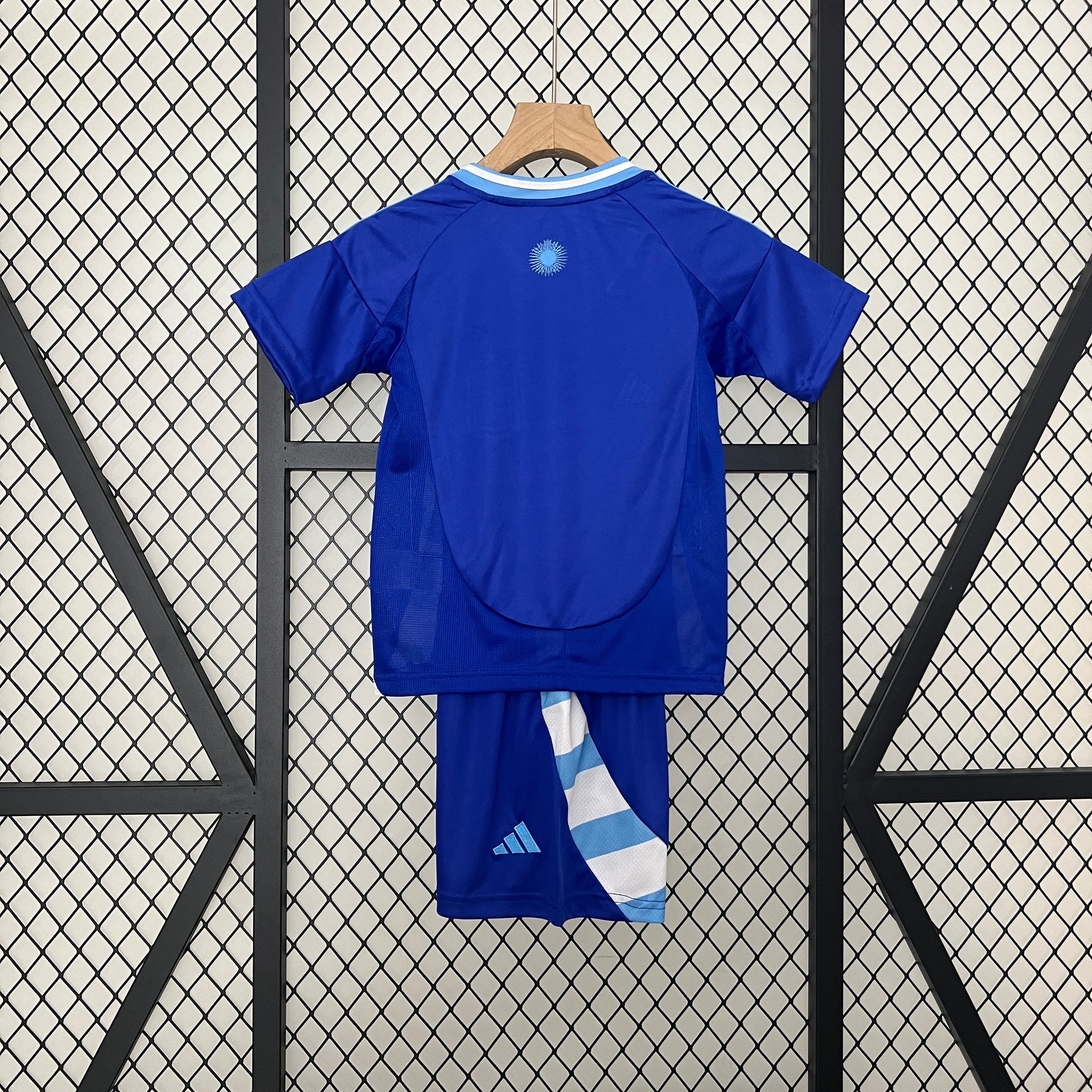 Argentina Away Kids Kit 2024 - Patch Fifa World Champions 2022