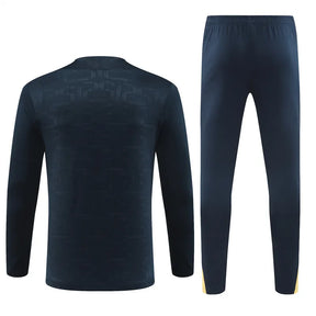 Mens Barcelona Training Suit Dark Blue 2024/25