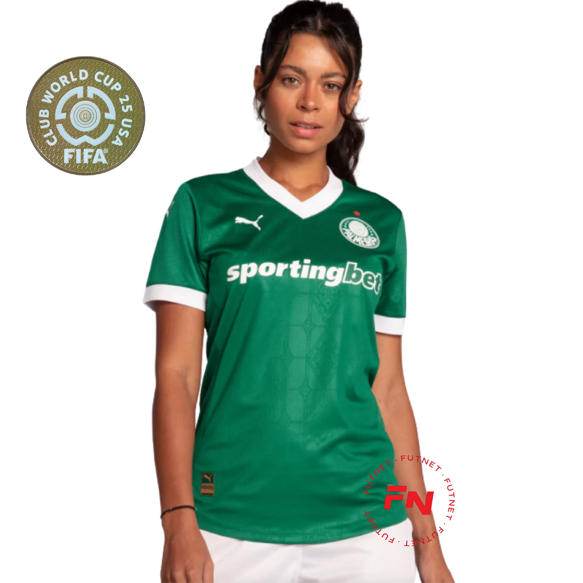 Palmeiras 2025/26 I Home Women - Patch FIFA CLUB WORLD CUP