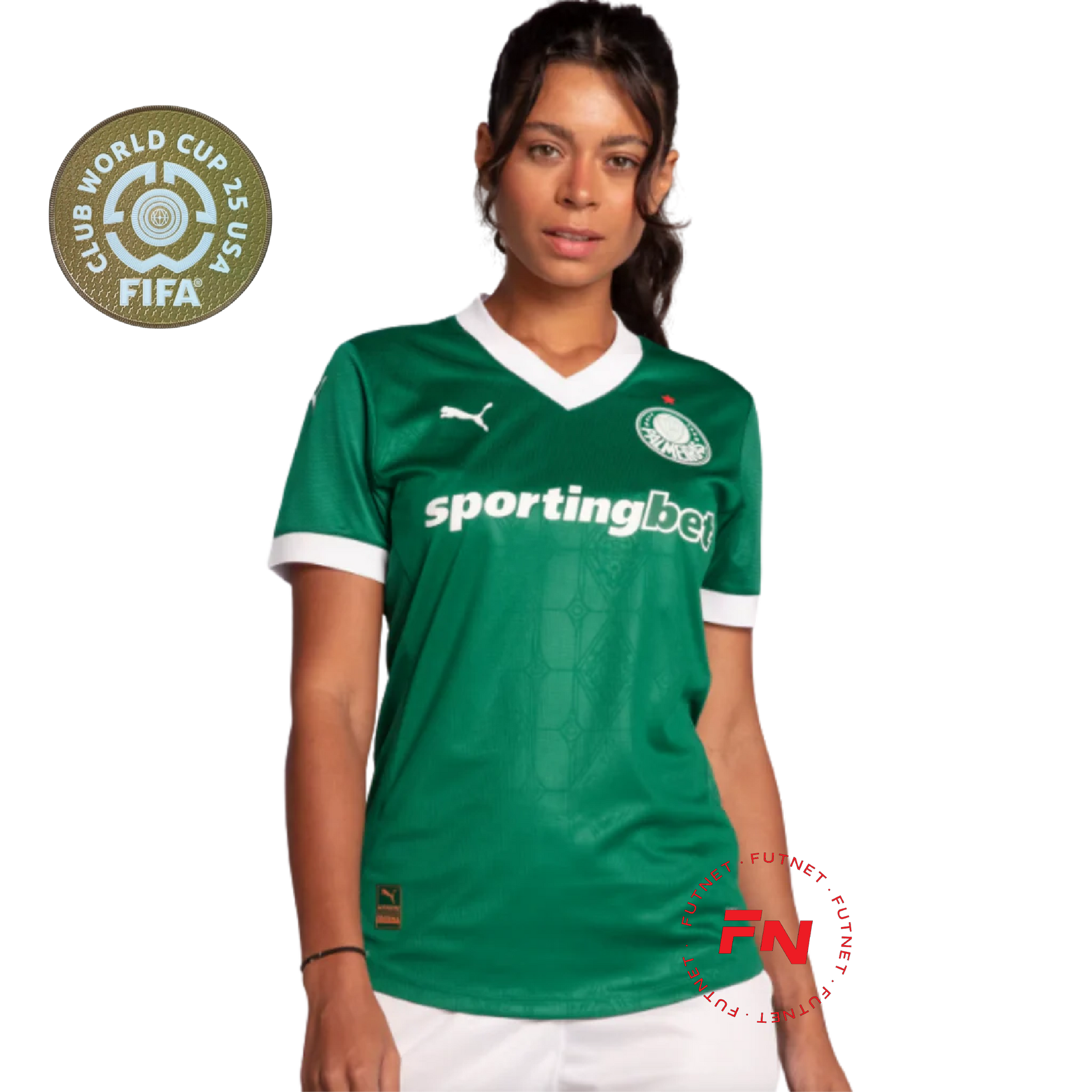 Palmeiras 2025/26 I Home Women - Patch FIFA CLUB WORLD CUP