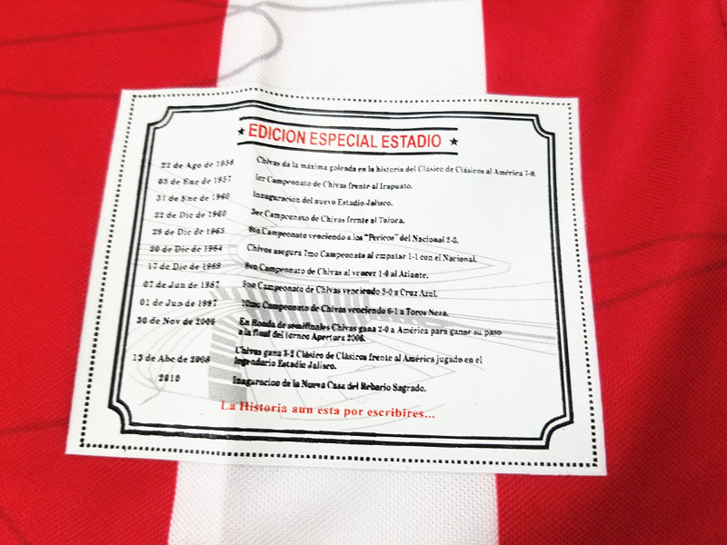 Chivas Home Commemorative Jerseys 2013