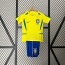 Brazil Home Retro Kids Kit 2002