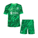 Kit Kids Liverpool Goalkeeper Green Jersey 2024/25