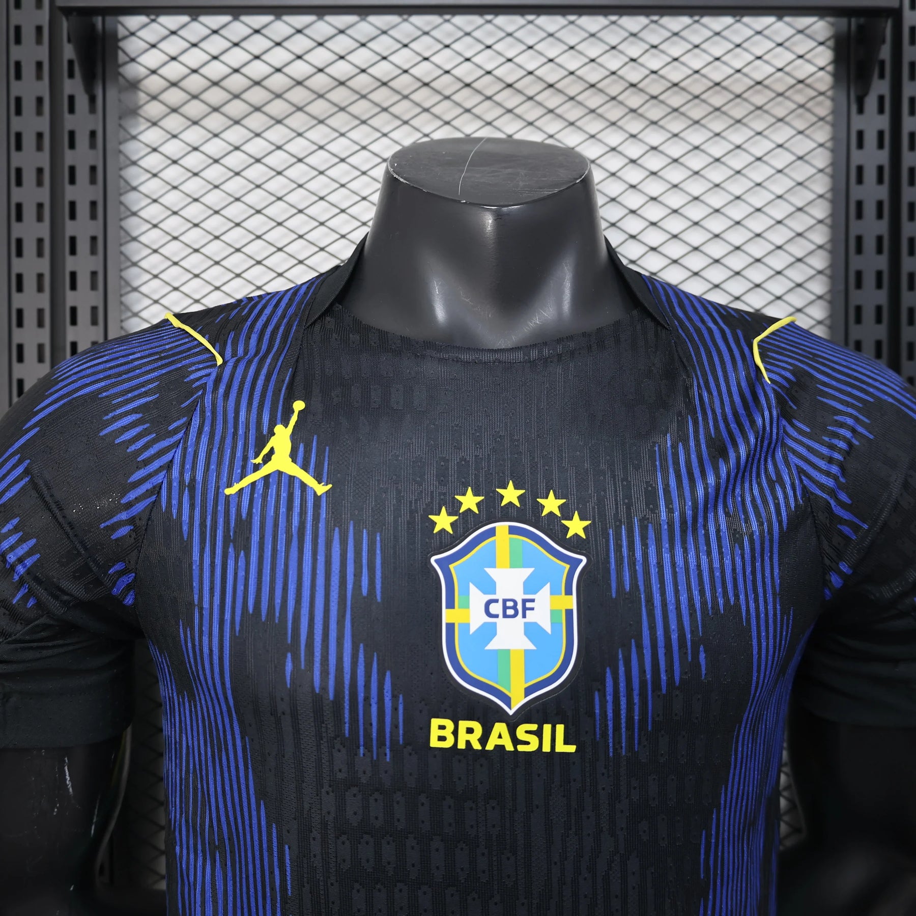 Brazil 2026 Away Blue Jordan Slim Fit - Player Version