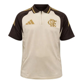 Flamengo 26/27 Polo Bege Jersey