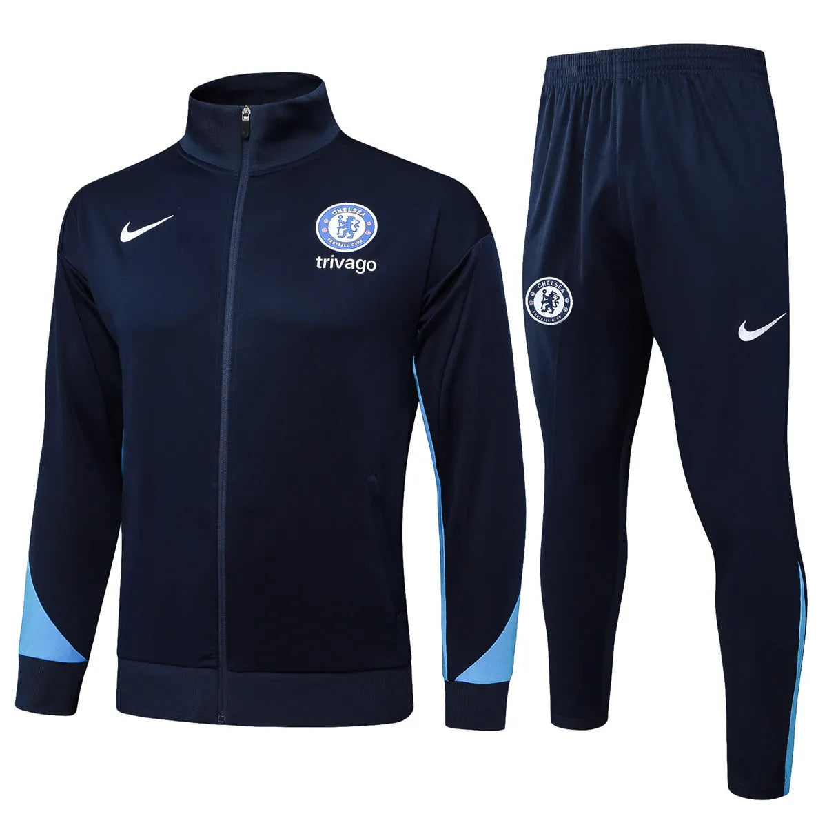Mens Chelsea Jacket + Pants Training Suit Navy 2024/25