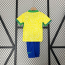 Brazil Home Retro Kids Kit 2024