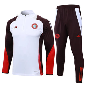 Mens Bayern Munich Training Suit White 2024/25