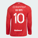 Internacional I Home Jersey Long Sleeve 2025/26 Sponsor - Fan Version