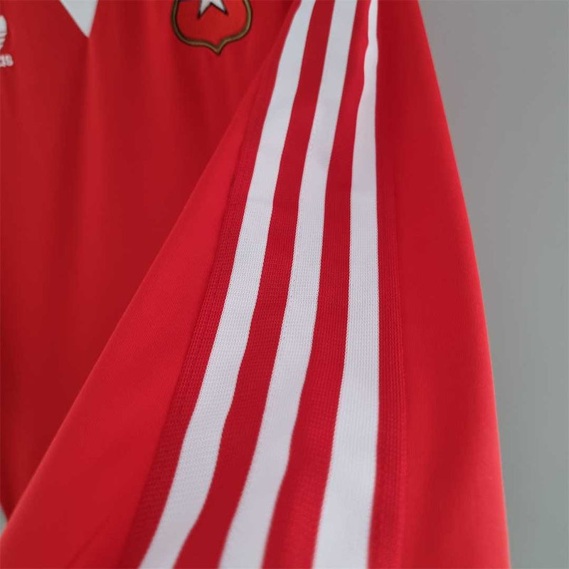 Chile Retro 1982 Home Long Sleeve Jersey