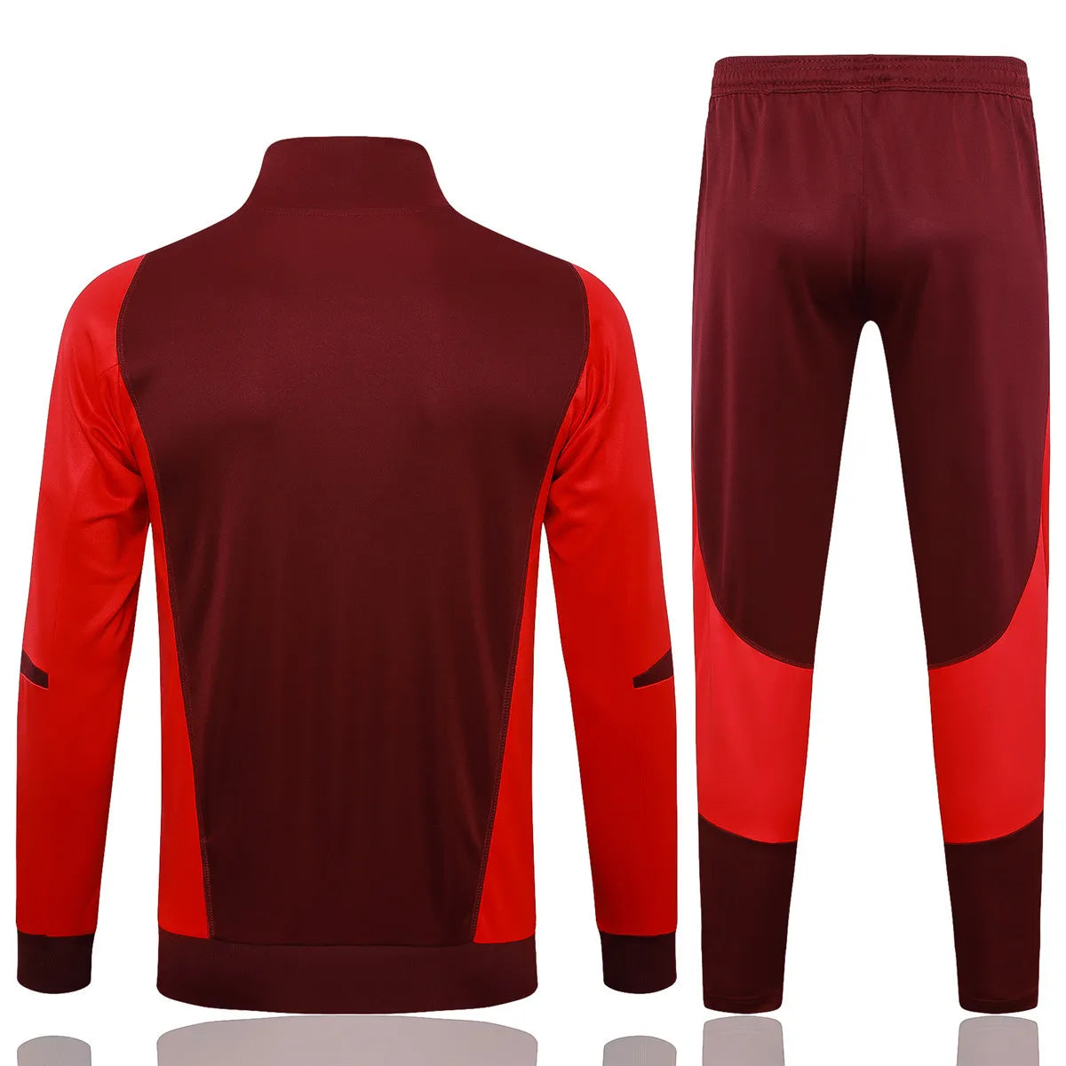 Internacional Jacket + Pants Training Suit Burgundy 2024/25