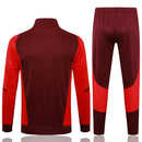 Internacional Jacket + Pants Training Suit Burgundy 2024/25