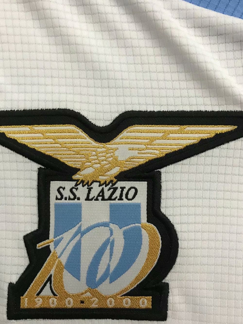 Lazio 00/01 II Away Long Sleeve Jersey - Retro Version