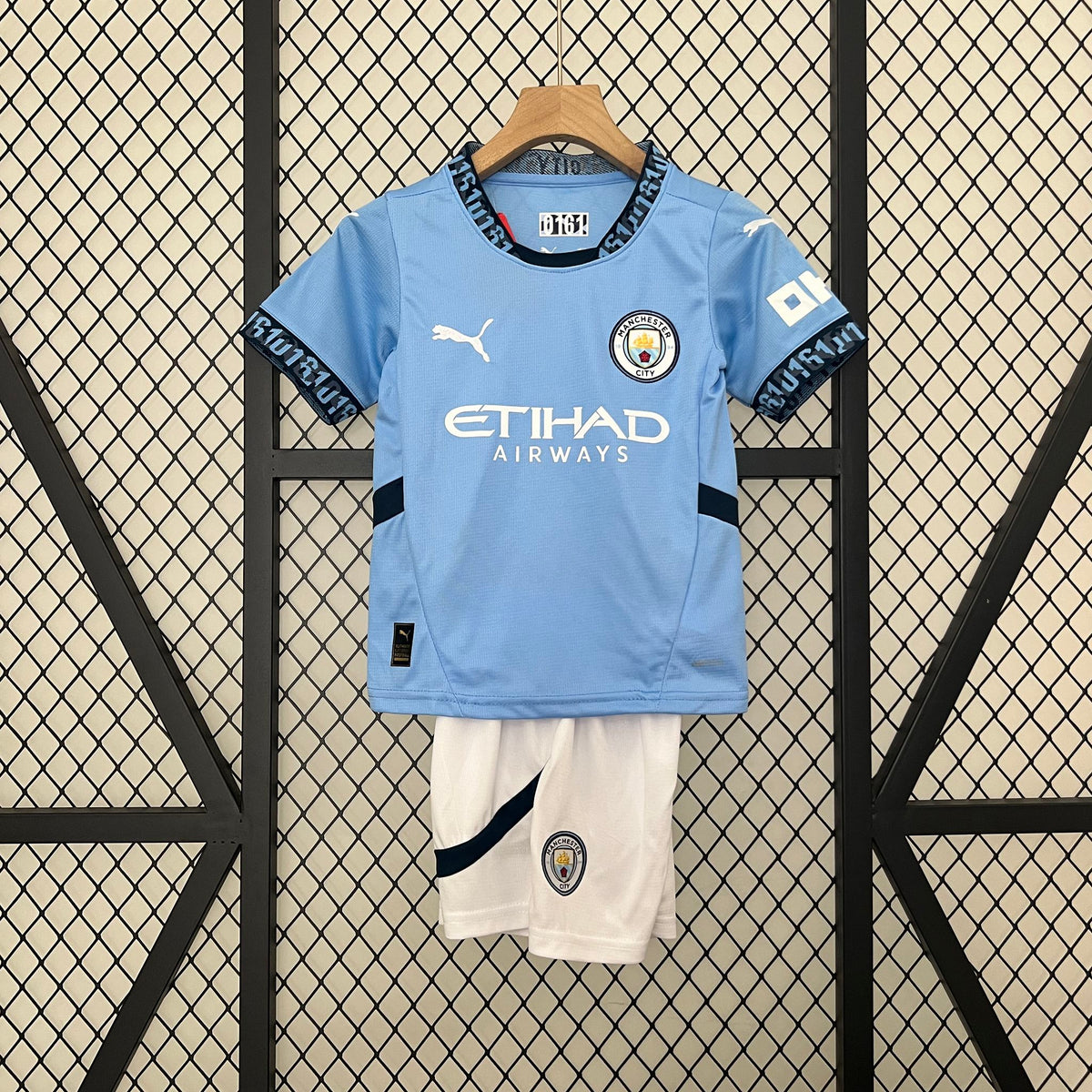 Kit Kids Manchester City Home Jersey 2024/25