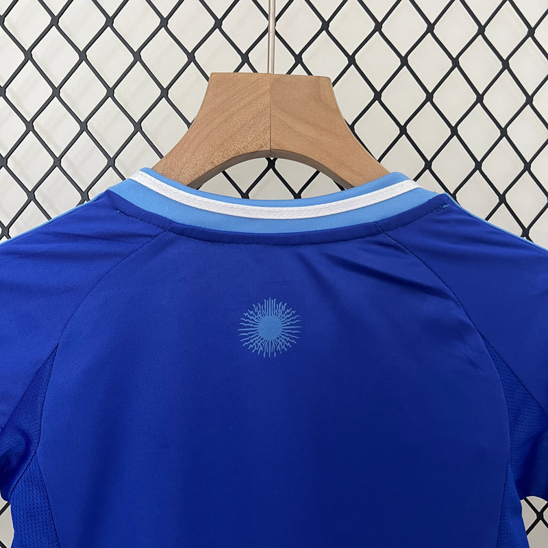 Argentina Away Kids Kit 2024 - Patch Fifa World Champions 2022