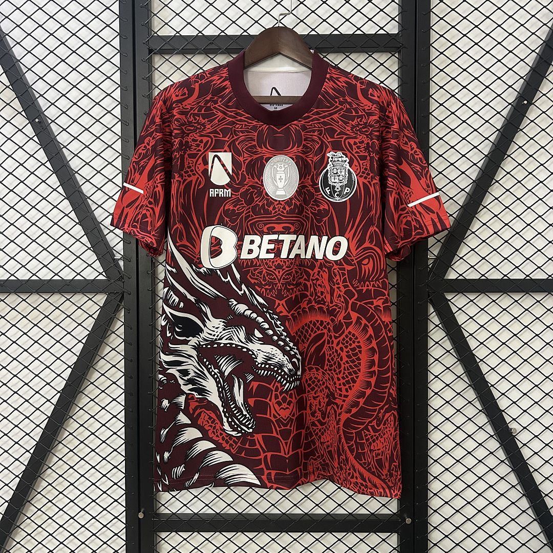 Porto 2025/26 Red Dragon Jersey - Fan Version